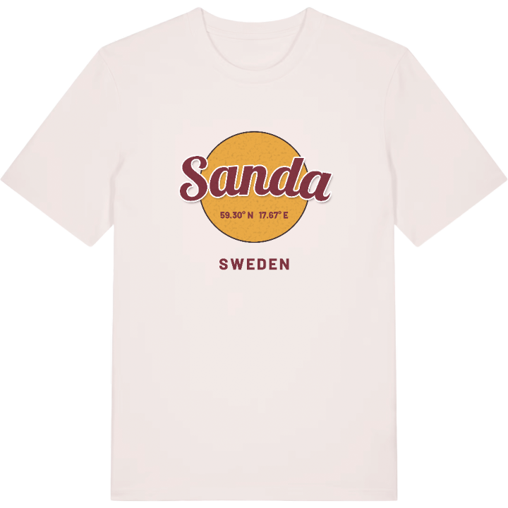 Sanda cirkel t-shirt – t-shirt från PinShirt
