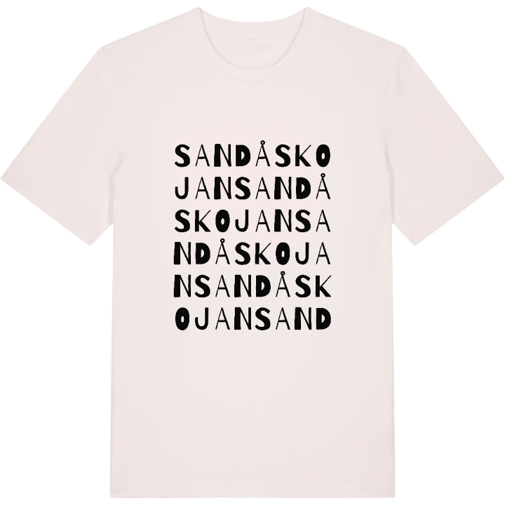 Sandåskojan ordlek t-shirt – t-shirt från PinShirt