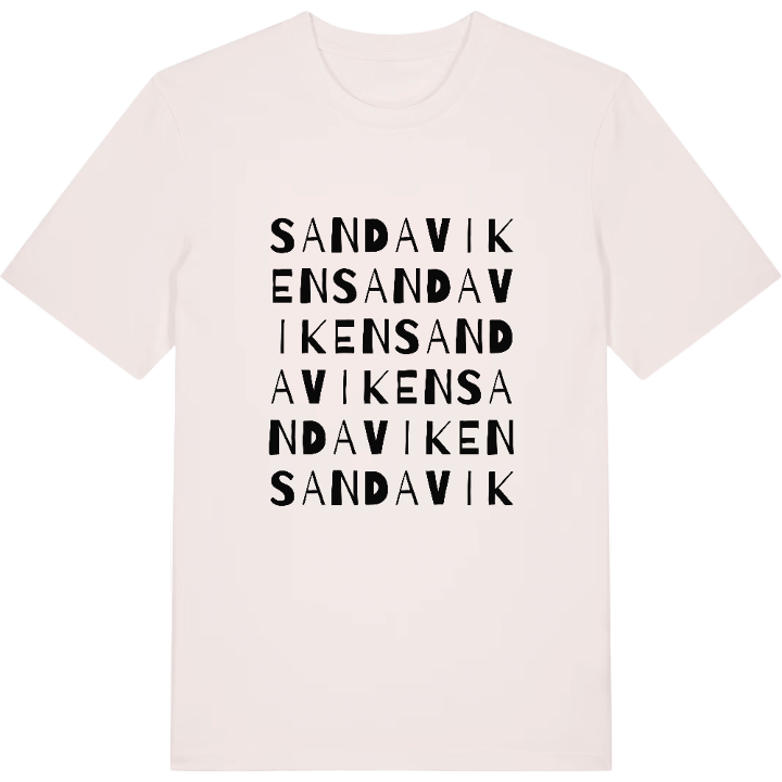 Sandaviken ordlek t-shirt – t-shirt från PinShirt