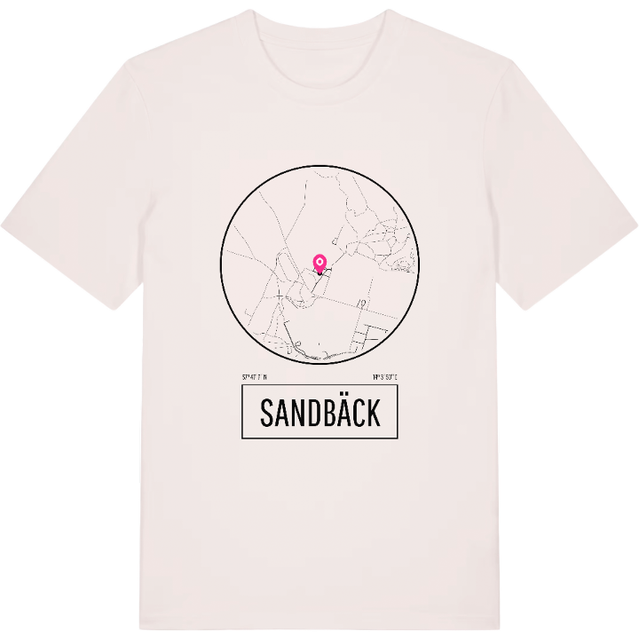 Sandbäck t-shirt – t-shirt från PinShirt
