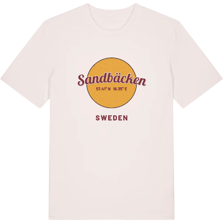Sandbäcken cirkel t-shirt – t-shirt från PinShirt