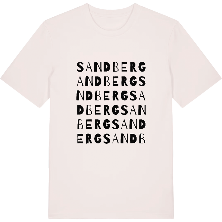 Sandberg ordlek t-shirt – t-shirt från PinShirt