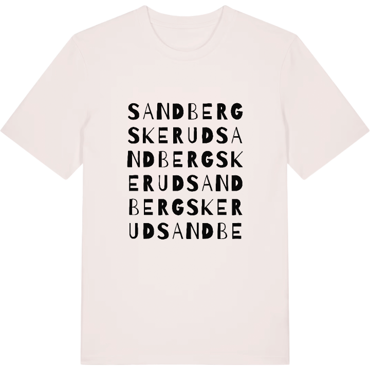Sandbergskerud ordlek t-shirt – t-shirt från PinShirt