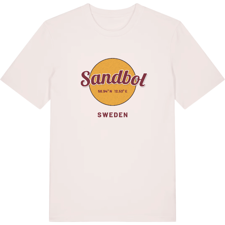 Sandbol cirkel t-shirt – t-shirt från PinShirt