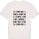 Sandbolund ordlek t-shirt