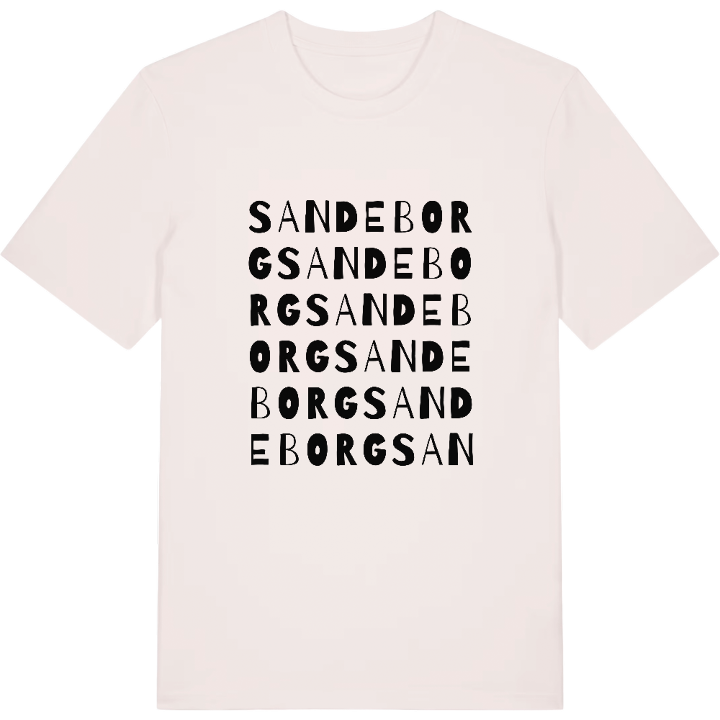 Sandeborg ordlek t-shirt – t-shirt från PinShirt