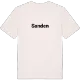 Sanden fetstil t-shirt
