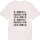 Sanden ordlek t-shirt