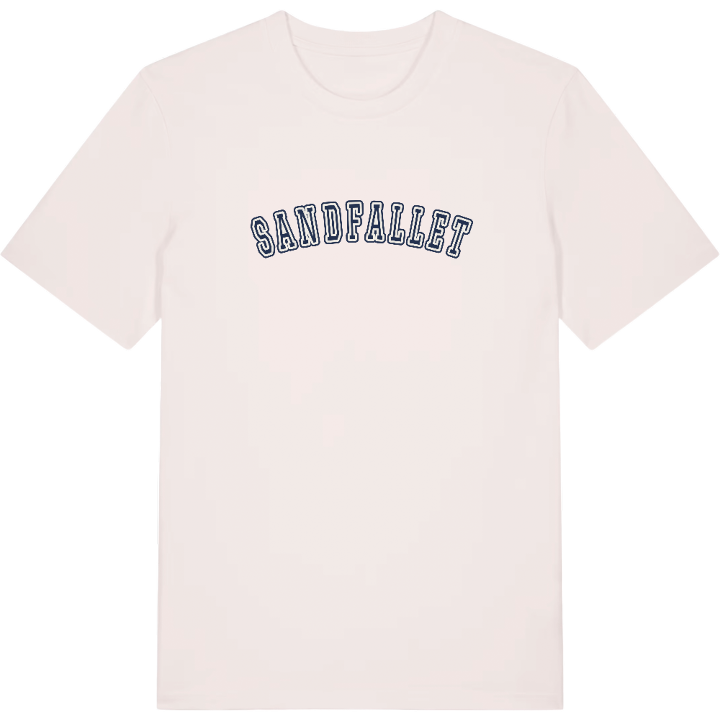 Sandfallet college t-shirt – t-shirt från PinShirt