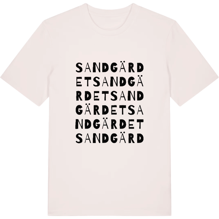 Sandgärdet ordlek t-shirt – t-shirt från PinShirt