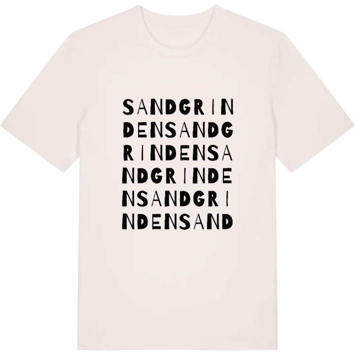 Sandgrinden ordlek t-shirt – t-shirt från PinShirt