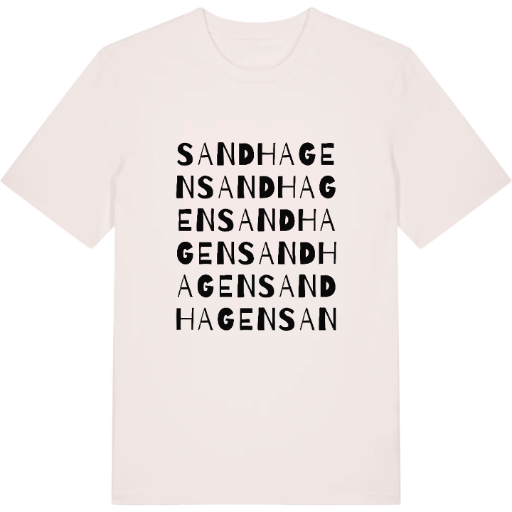 Sandhagen ordlek t-shirt – t-shirt från PinShirt