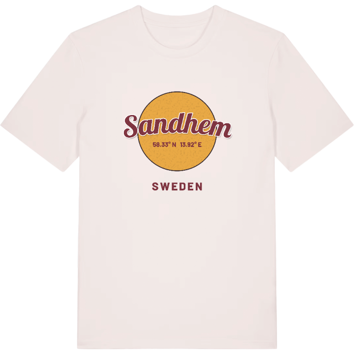 Sandhem cirkel t-shirt – t-shirt från PinShirt