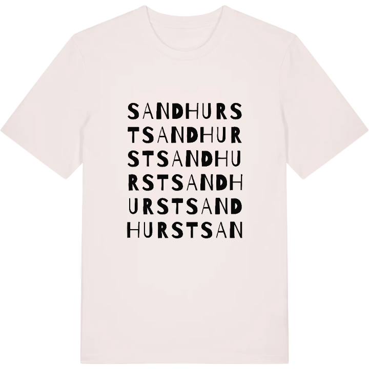 Sandhurst ordlek t-shirt – t-shirt från PinShirt