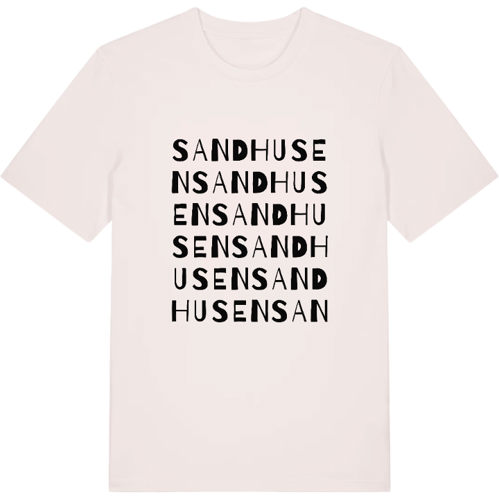 Sandhusen ordlek t-shirt – t-shirt från PinShirt