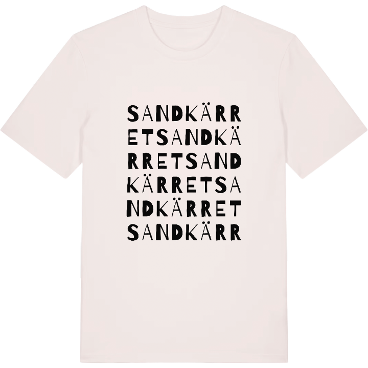 Sandkärret ordlek t-shirt – t-shirt från PinShirt