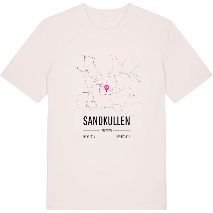 Sandkullen karta t-shirt – t-shirt från PinShirt