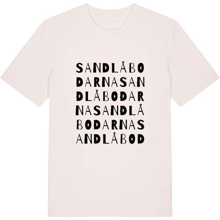 Sandlåbodarna ordlek t-shirt – t-shirt från PinShirt