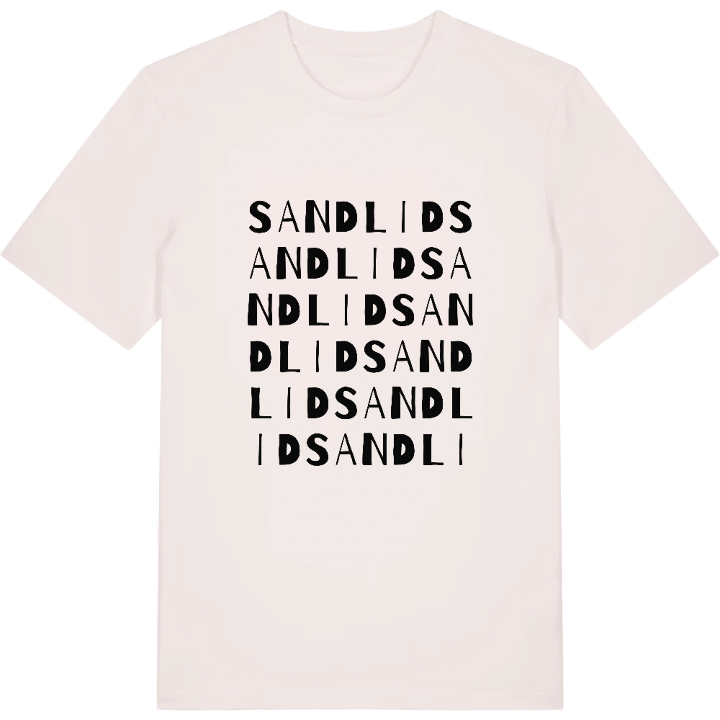 Sandlid ordlek t-shirt – t-shirt från PinShirt