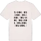 Sandlid ordlek t-shirt