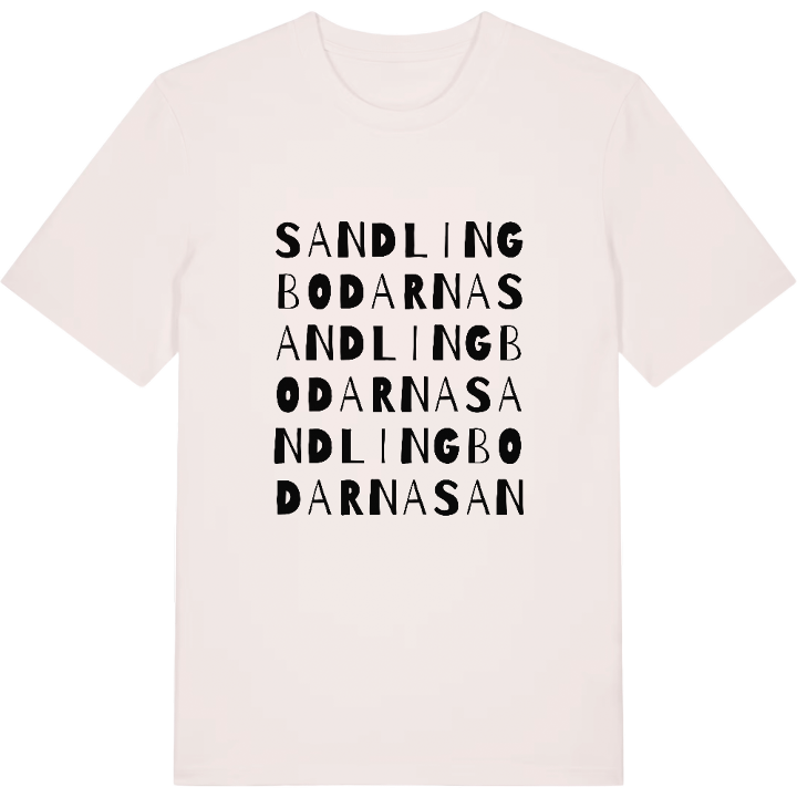 Sandlingbodarna ordlek t-shirt – t-shirt från PinShirt