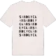 Sandlyckan ordlek t-shirt
