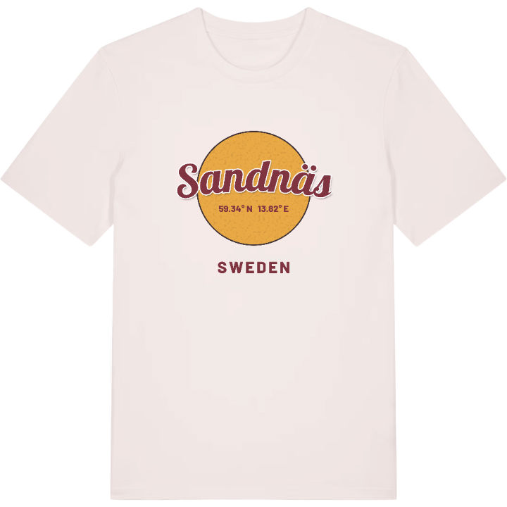 Sandnäs cirkel t-shirt – t-shirt från PinShirt