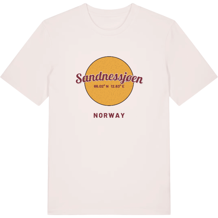 Sandnessjøen cirkel t-shirt – t-shirt från PinShirt
