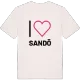 Jag älskar Sandö t-shirt stort tryck