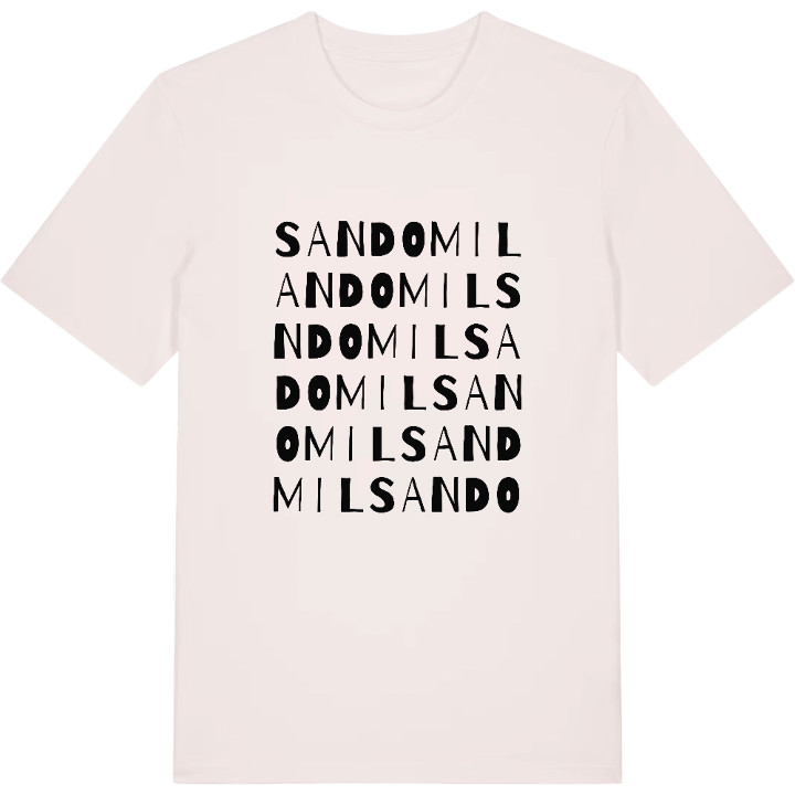 Sandomil ordlek t-shirt – t-shirt från PinShirt
