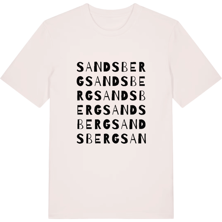 Sandsberg ordlek t-shirt – t-shirt från PinShirt