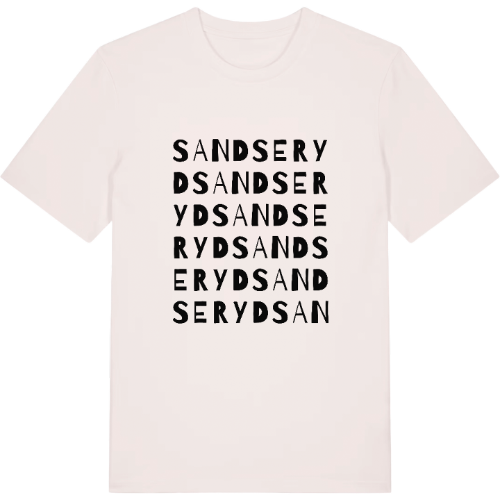 Sandseryd ordlek t-shirt – t-shirt från PinShirt
