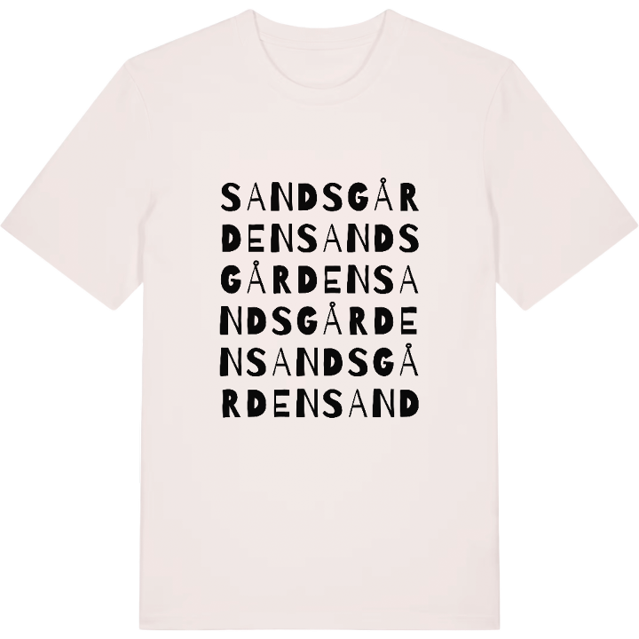 Sandsgården ordlek t-shirt – t-shirt från PinShirt