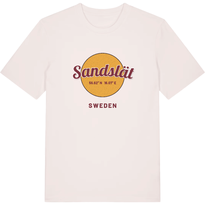 Sandslät cirkel t-shirt – t-shirt från PinShirt