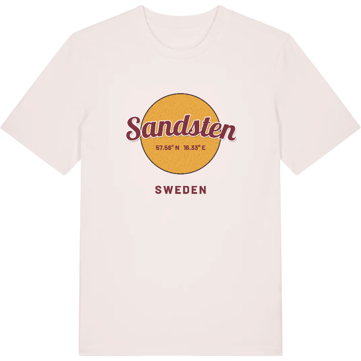 Sandsten cirkel t-shirt – t-shirt från PinShirt