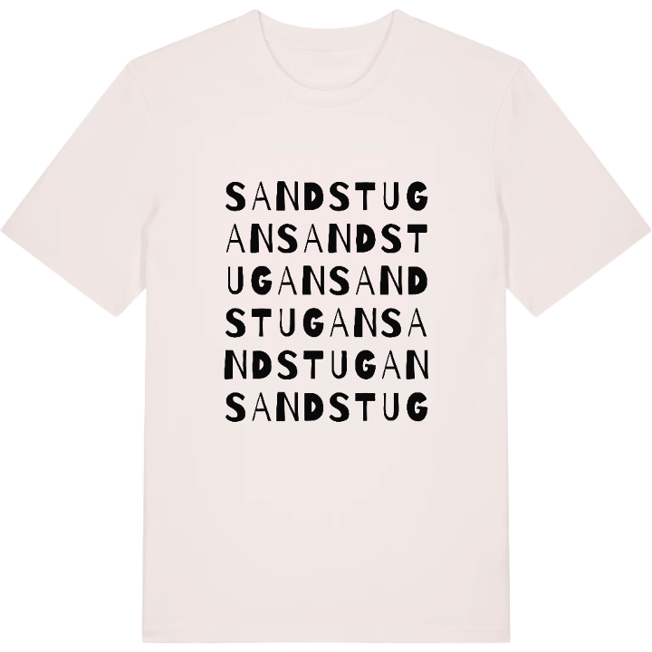 Sandstugan ordlek t-shirt – t-shirt från PinShirt