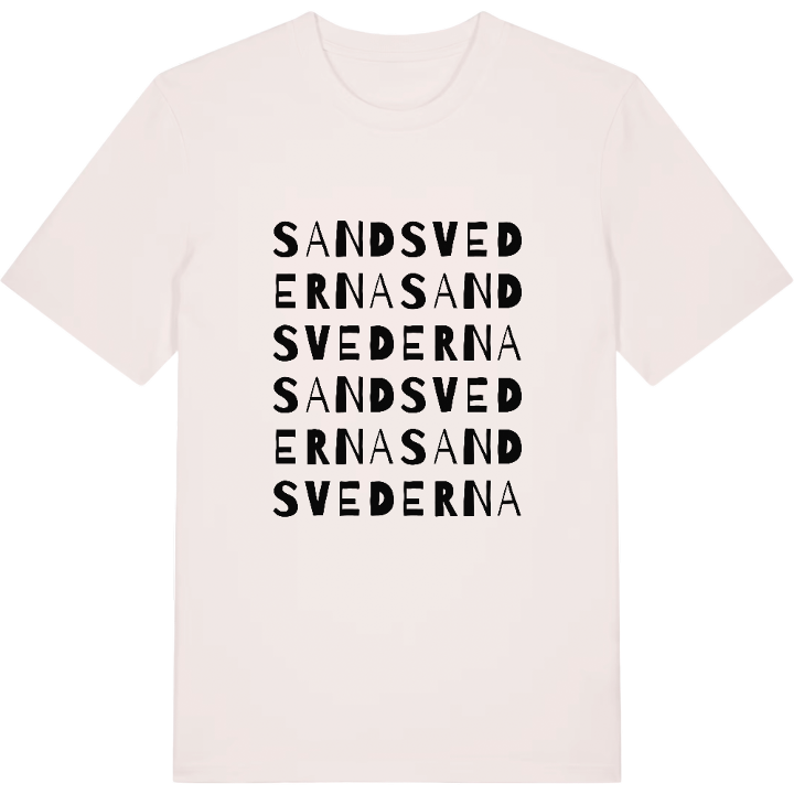Sandsvederna ordlek t-shirt – t-shirt från PinShirt