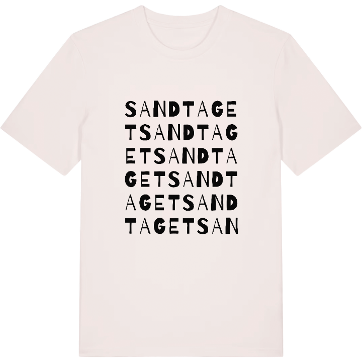 Sandtaget ordlek t-shirt – t-shirt från PinShirt