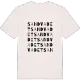 Sandvadet ordlek t-shirt