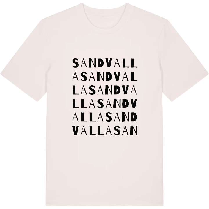 Sandvalla ordlek t-shirt – t-shirt från PinShirt