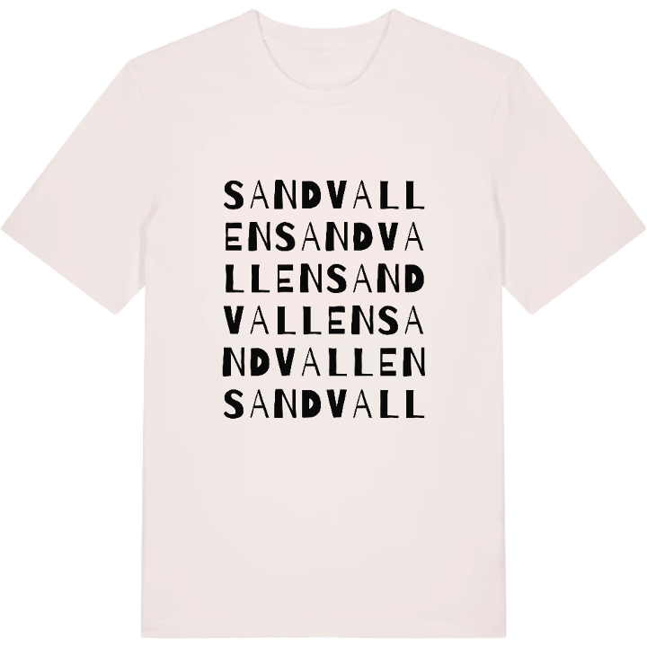 Sandvallen ordlek t-shirt – t-shirt från PinShirt