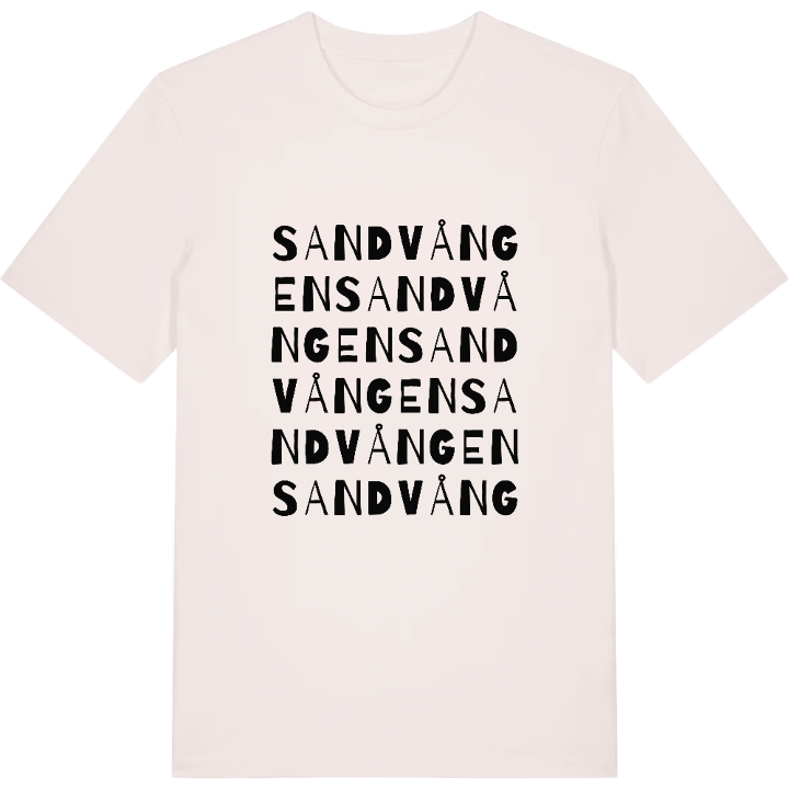 Sandvången ordlek t-shirt – t-shirt från PinShirt
