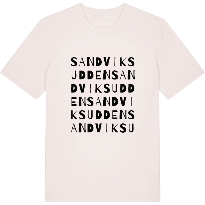 Sandviksudden ordlek t-shirt – t-shirt från PinShirt