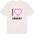 Jag älskar Såneby t-shirt stort tryck