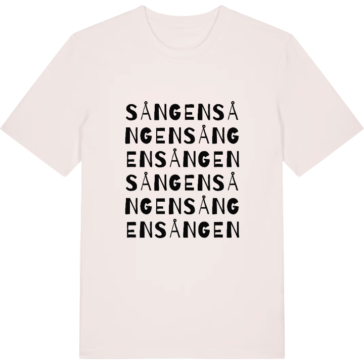 Sången ordlek t-shirt – t-shirt från PinShirt