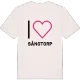 Jag älskar Sångtorp t-shirt stort tryck