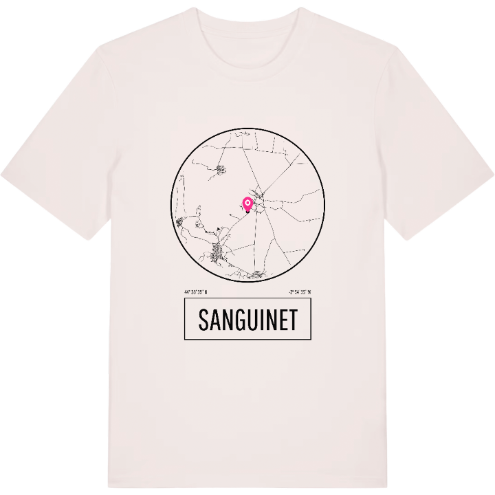 Sanguinet t-shirt – t-shirt från PinShirt