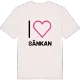 Jag älskar Sänkan t-shirt stort tryck