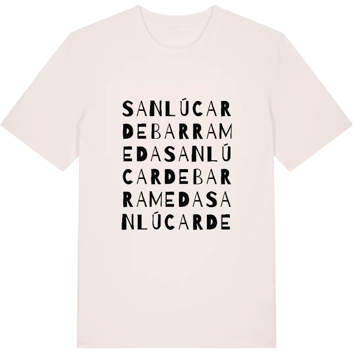 Sanlúcar de Barrameda ordlek t-shirt – t-shirt från PinShirt
