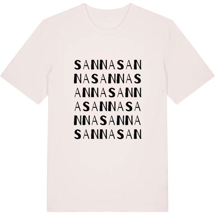 Sanna ordlek t-shirt – t-shirt från PinShirt